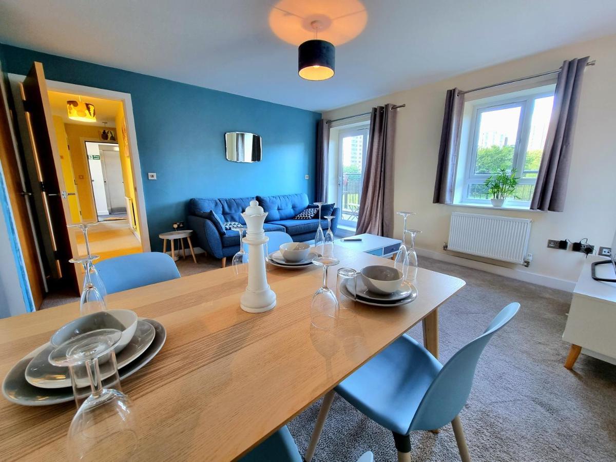 Luxury 2-Bedroom Service Apartment With Balcony Μάντσεστερ Εξωτερικό φωτογραφία